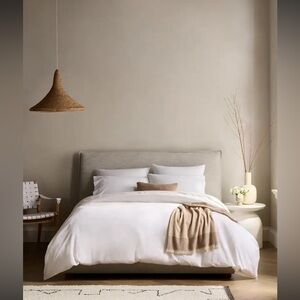 Quince White King/Cal Cotton Duvet